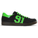 91 Black/Gecko Green