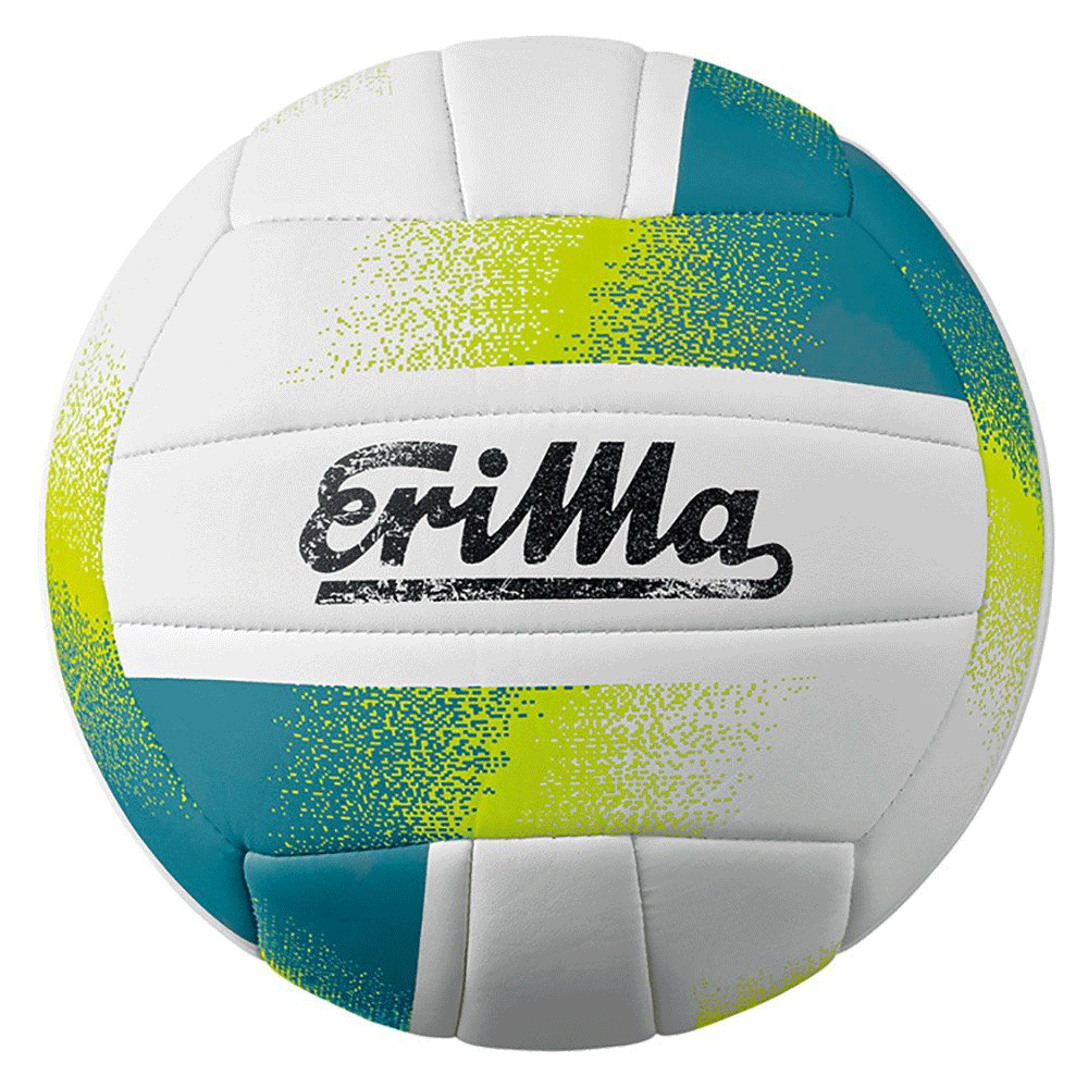 Erima バレーボール欧州限定バレーボールオールラウンド 5号 ホワイト ミント イエロー 海外スポーツグッズkitahefu